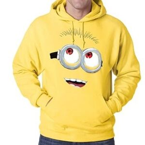 Universal  Studios Despicable Me, Minions Yellow Hoodie